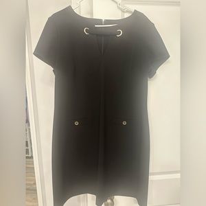 Ladies black dress. Size 16. Tommy Hilfiger brand.  Falls at the knee